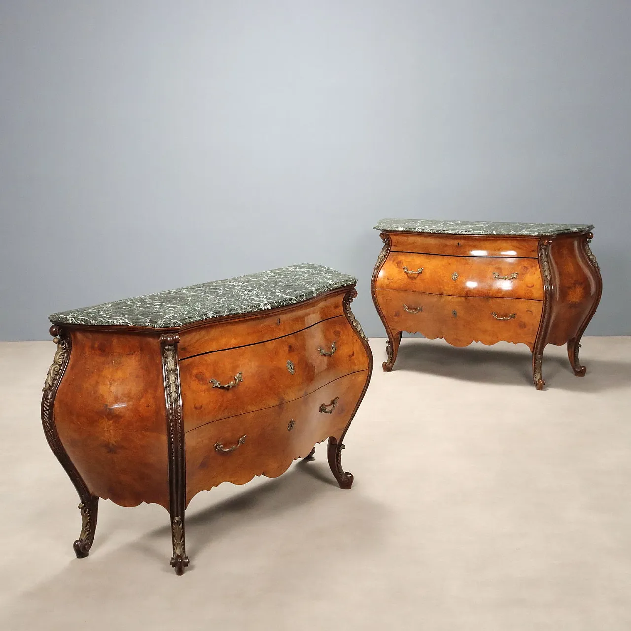 Pair of style dressers, 19th century 1