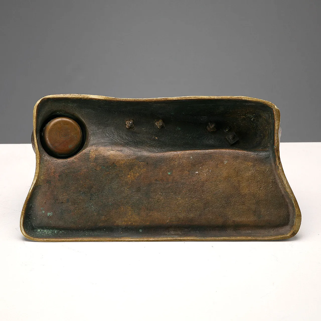 Bronze inkwell, 20th century 6