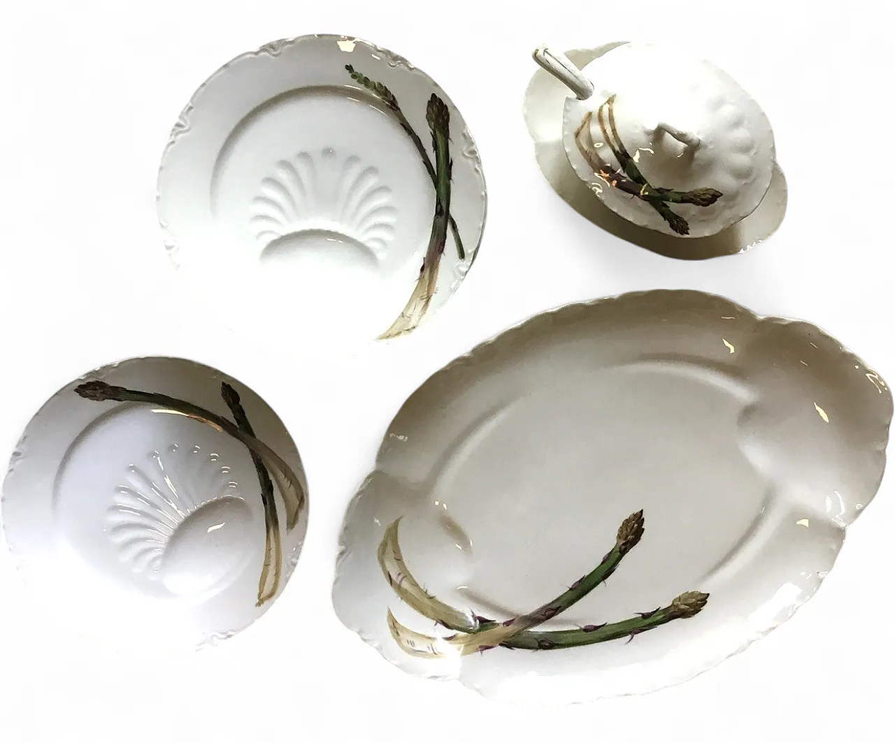 Servizio per asparagi Doccia, Manifattura Richard, 1896/1910 8