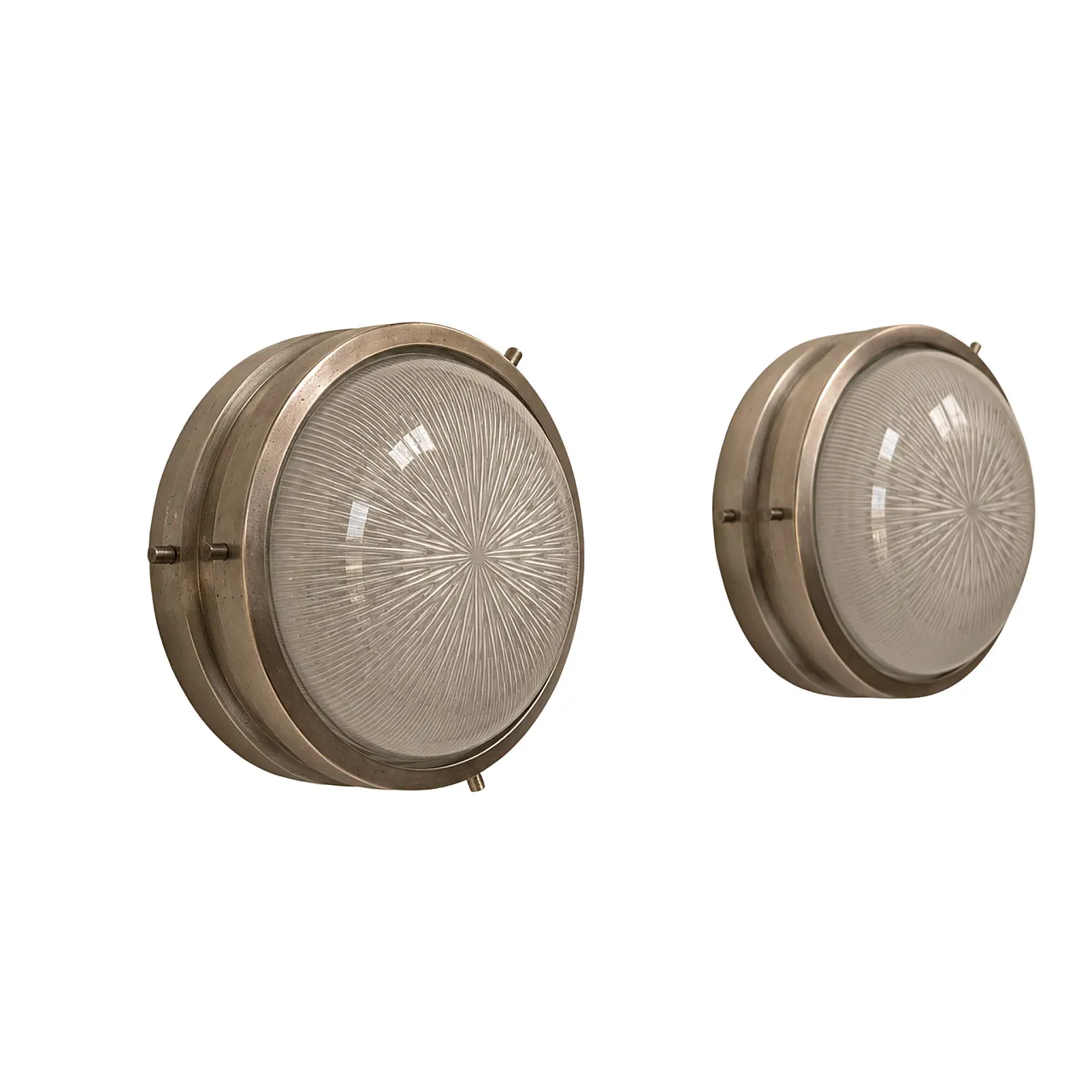 Coppia di applique Sigma di Sergio Mazza per Artemide, Italia 1960 9