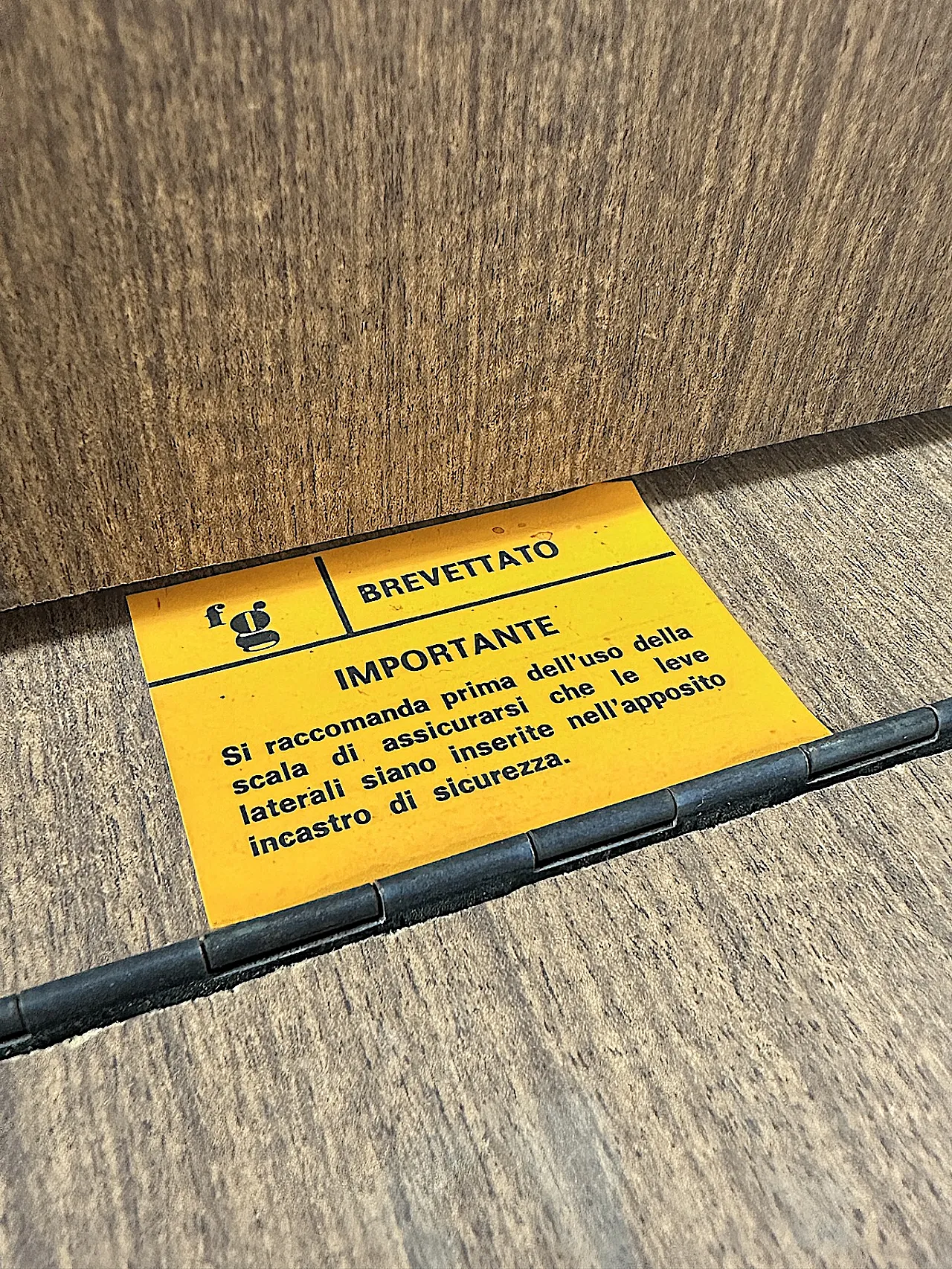 Pouf Sgabello  Multifunzionale arancione, anni '70 5