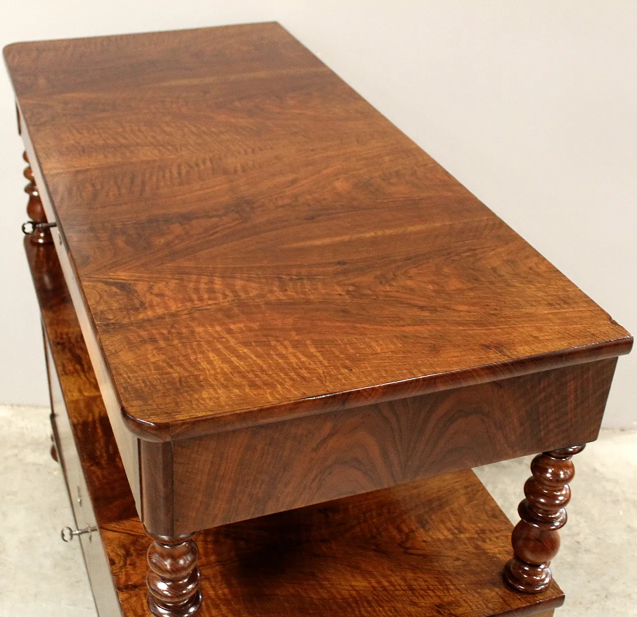 Credenza Luigi Filippo in noce, '800 7