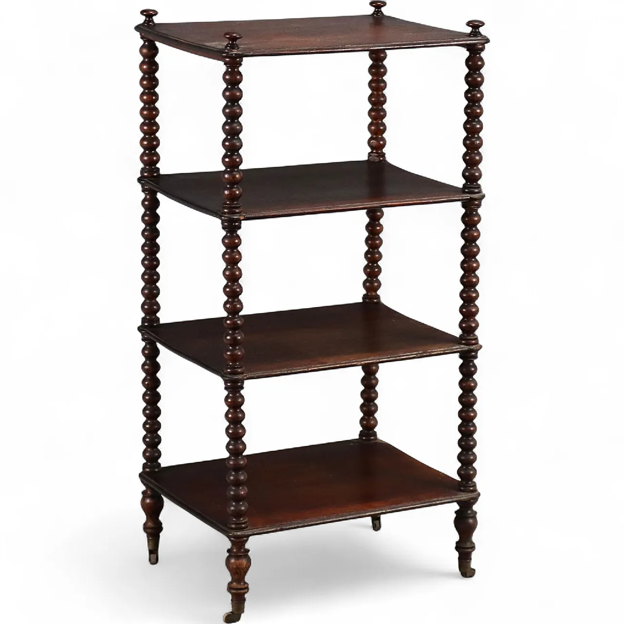 Etagere in walnut-stained oak, 19th century 8
