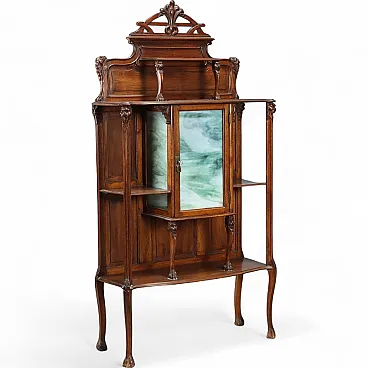 Etagere in walnut, 19th century