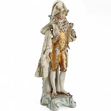 Biscuit porcelain figurine, 19th century