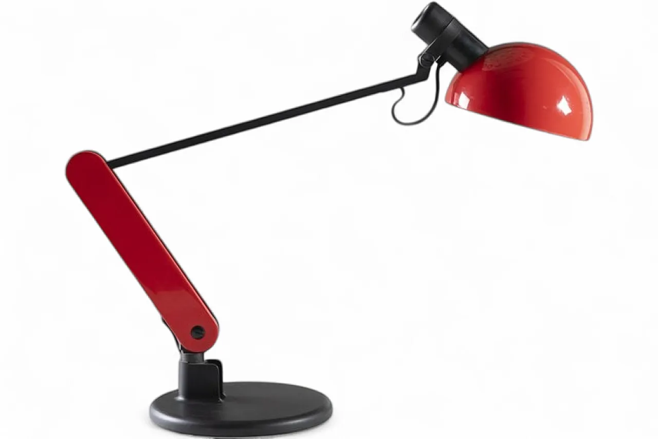 Adjustable desk lamp by Bruno Gecchelin for Guzzini, 1980s 11