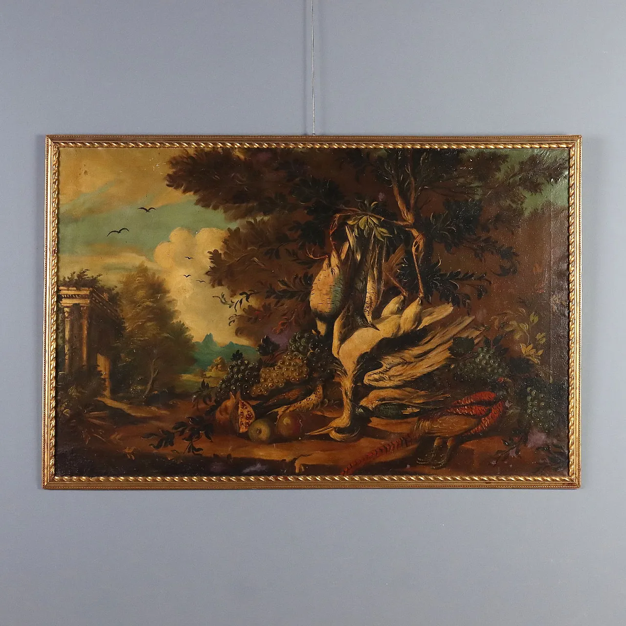Composition with Game, oil on canvas, 18th century 1