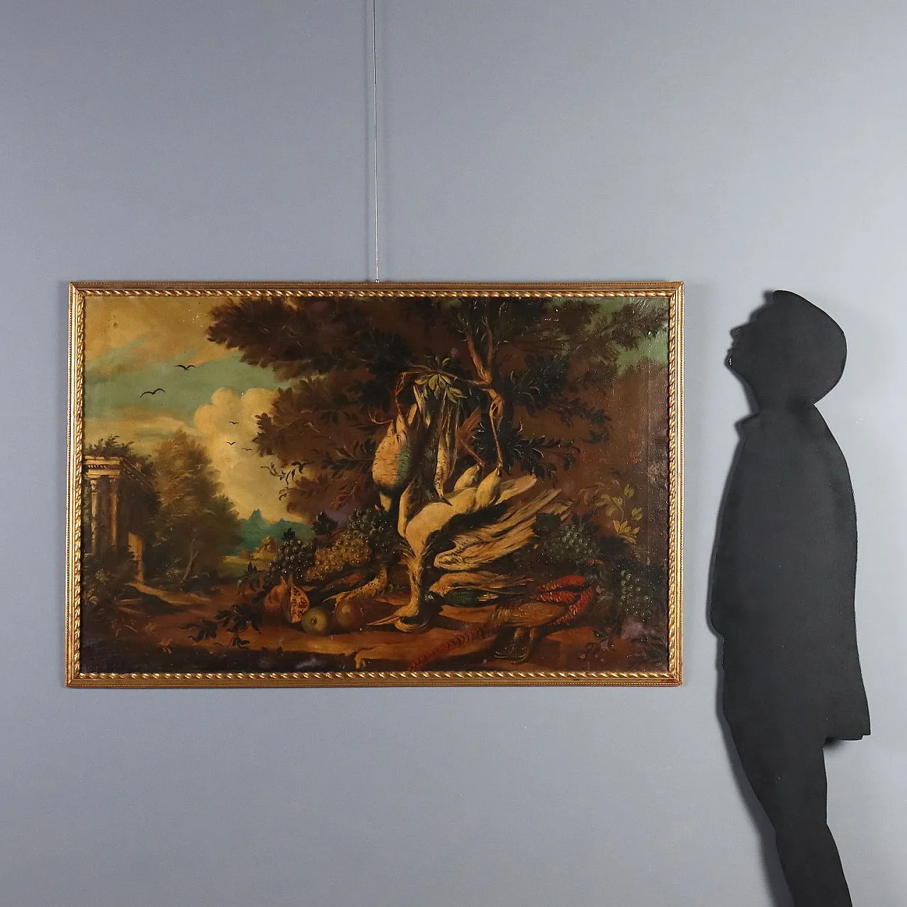 Composition with Game, oil on canvas, 18th century 2