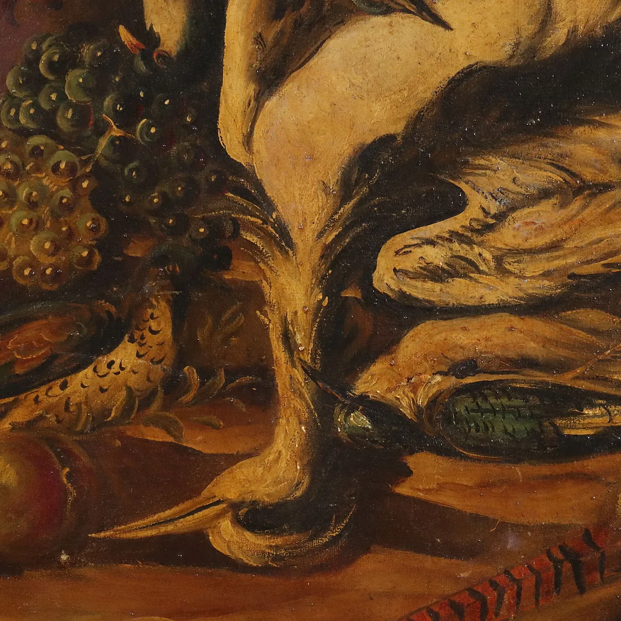 Composition with Game, oil on canvas, 18th century 5