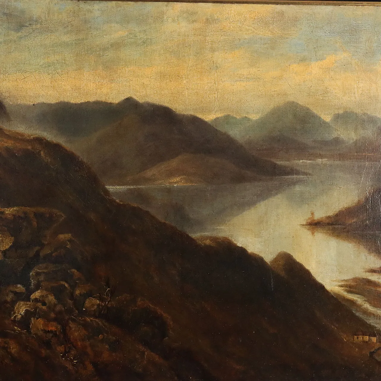 Mountain Landscape with Lake, 19th century 3