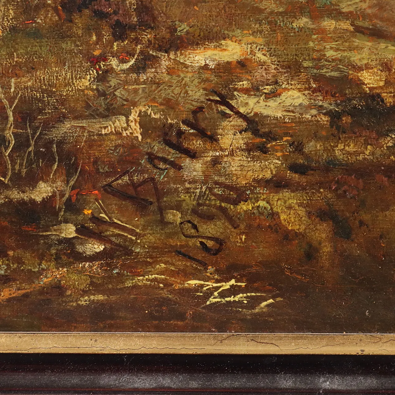 Mountain Landscape with Lake, 19th century 8
