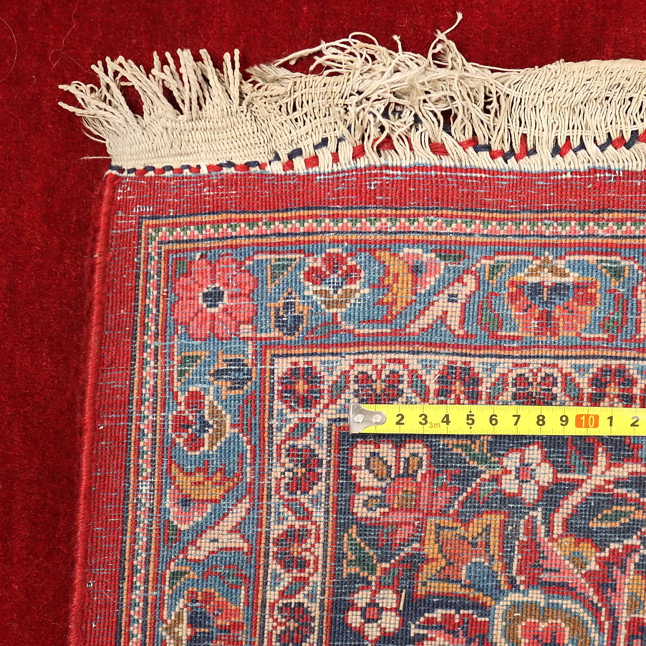 Keshan rug in cotton and wool, 20th century 7