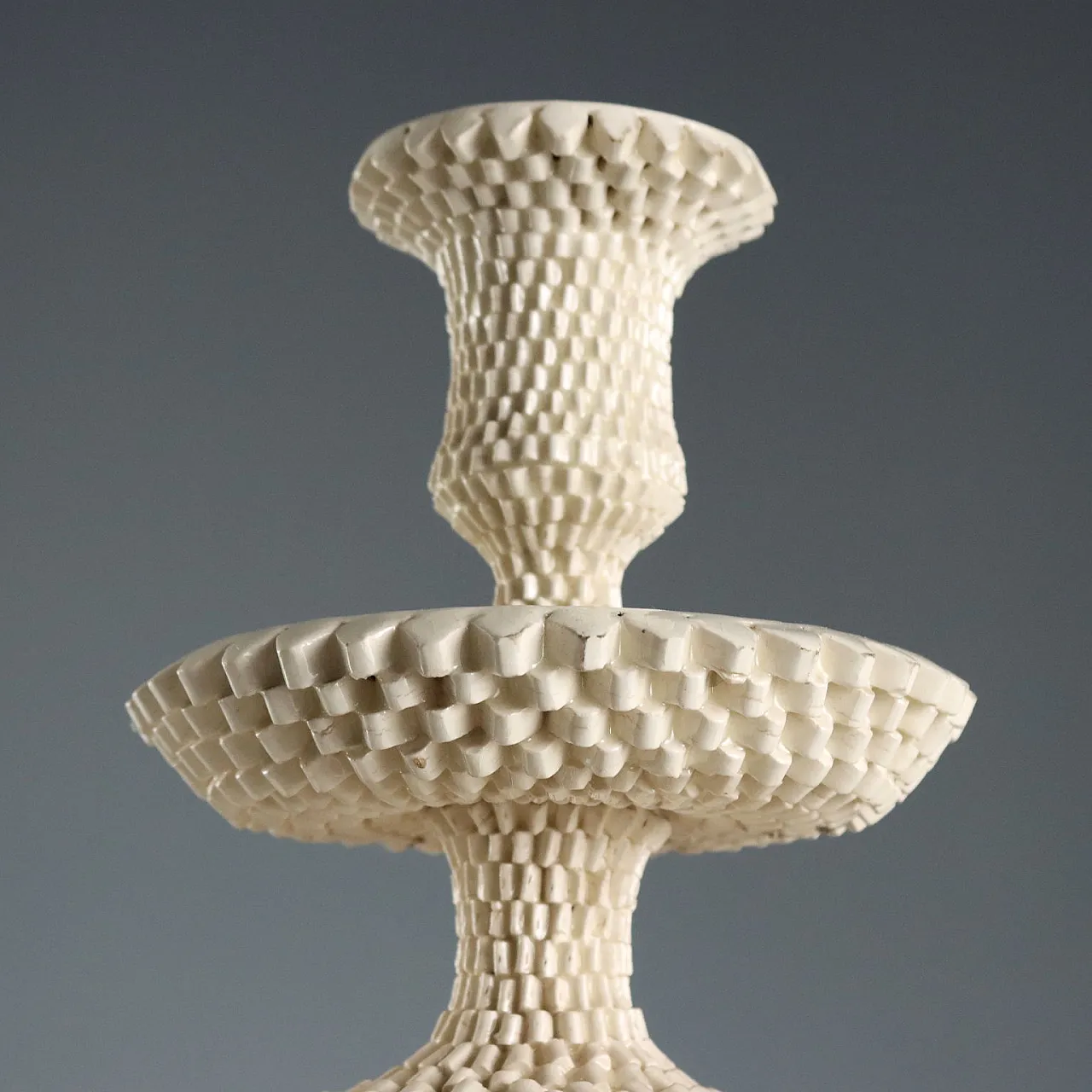 Pair of Neapolitan terraglia stands, 19th century 4