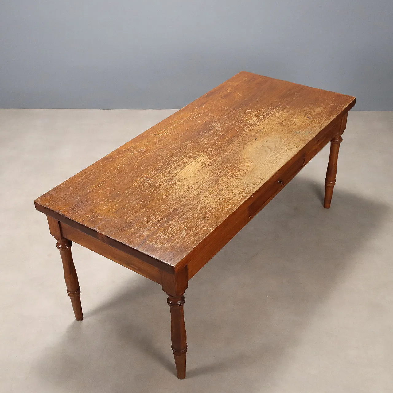 Oak table, 20th century 9