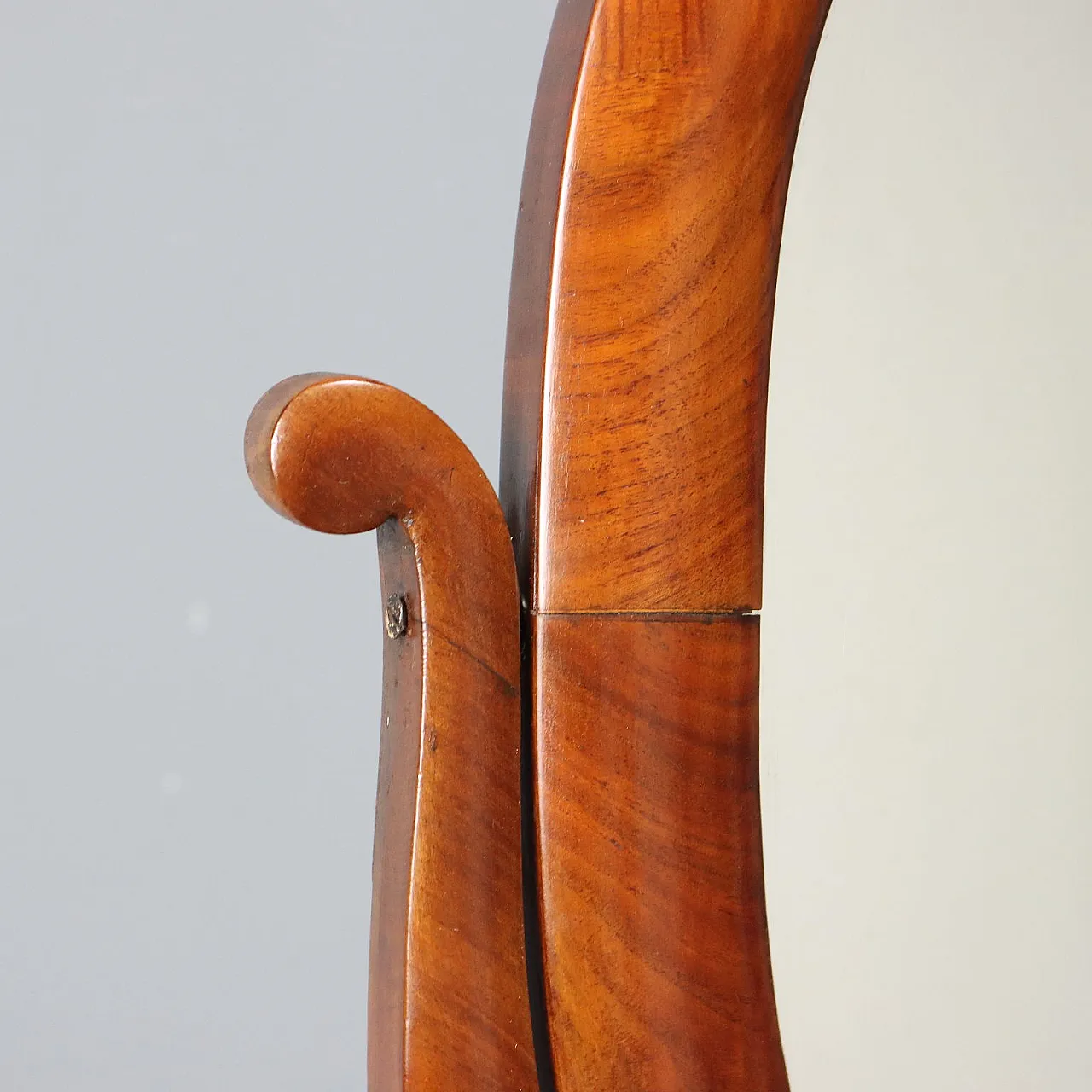 Louis Philippe toilet with walnut veneer, 19th century 5