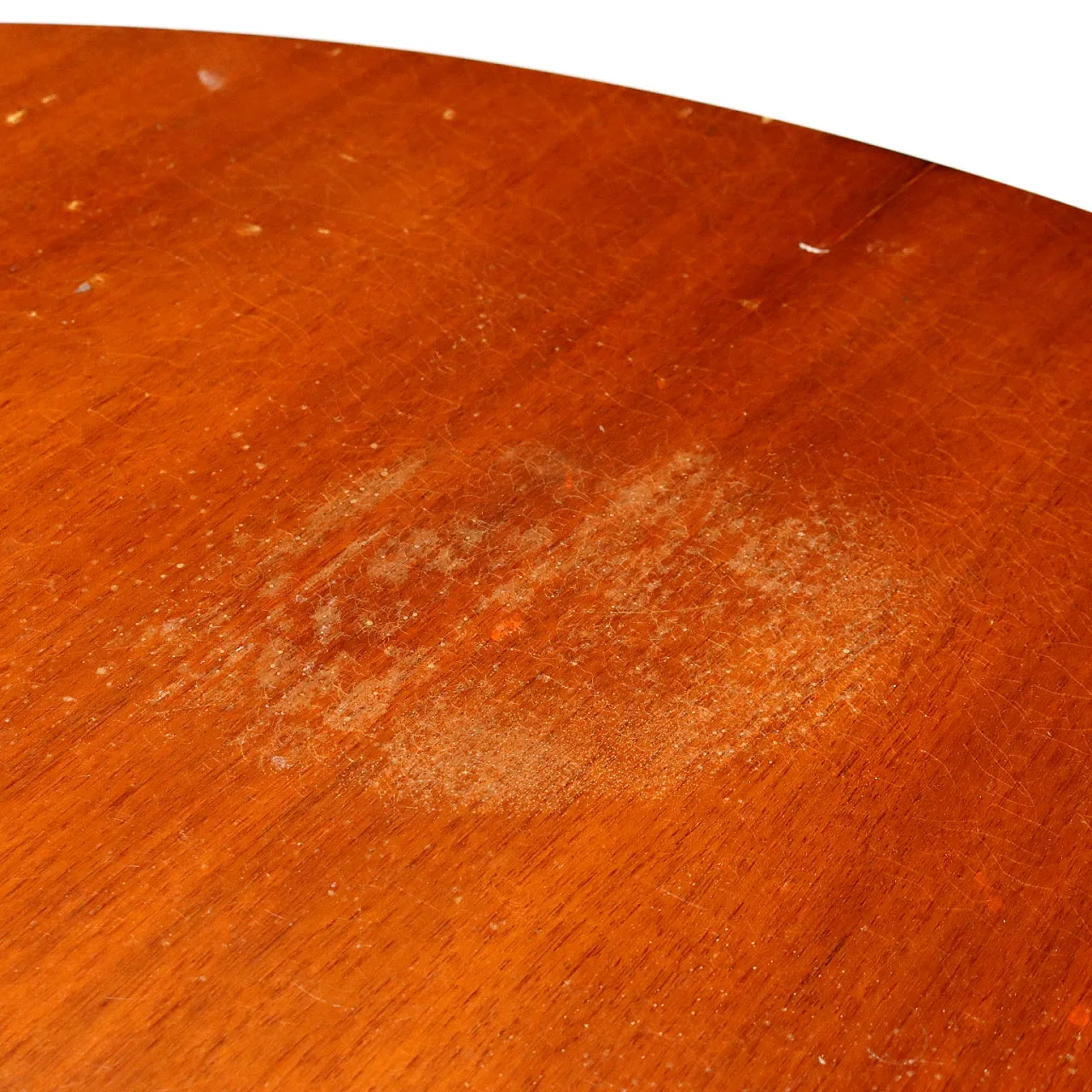 Tavolo da salotto impiallacciato in teak, anni '60 5