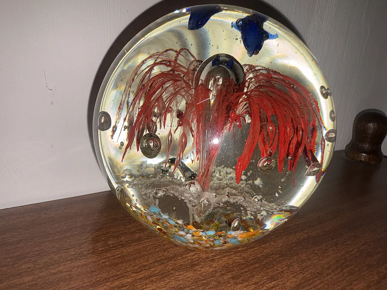 Fermacarte vetro di Murano, metà '900 2