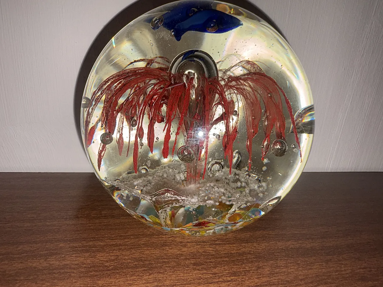 Fermacarte vetro di Murano, metà '900 3