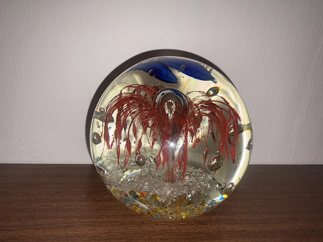 Fermacarte vetro di Murano, metà '900 4