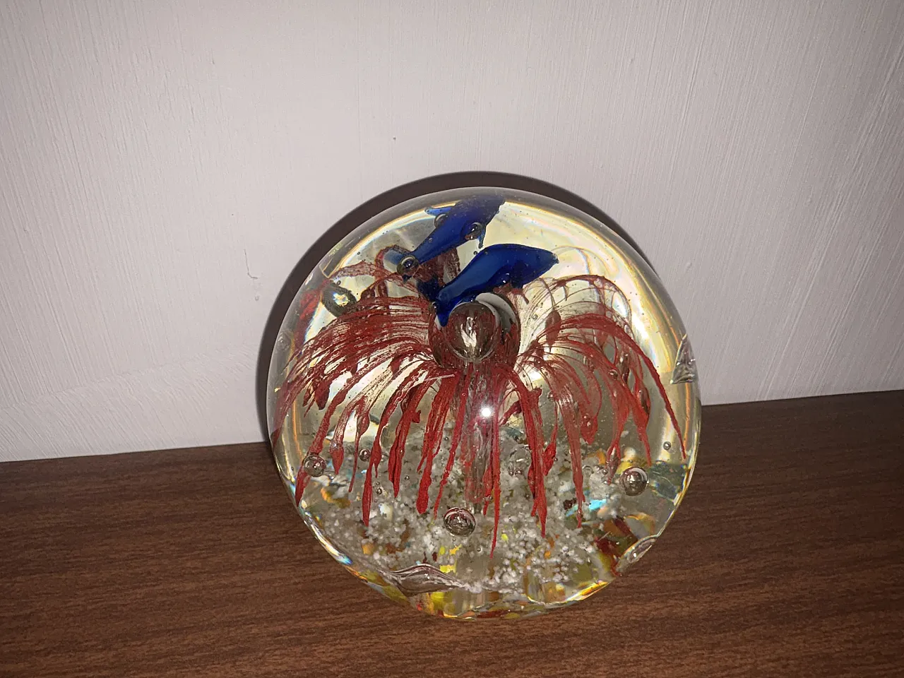 Fermacarte vetro di Murano, metà '900 6