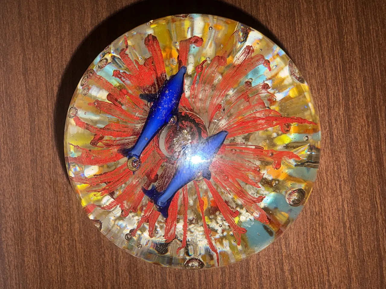 Fermacarte vetro di Murano, metà '900 8