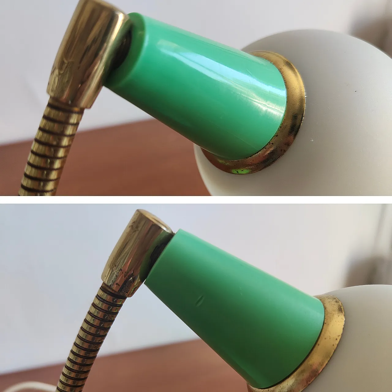 Pair of Mid Century Modern table lamps, 1950s 7