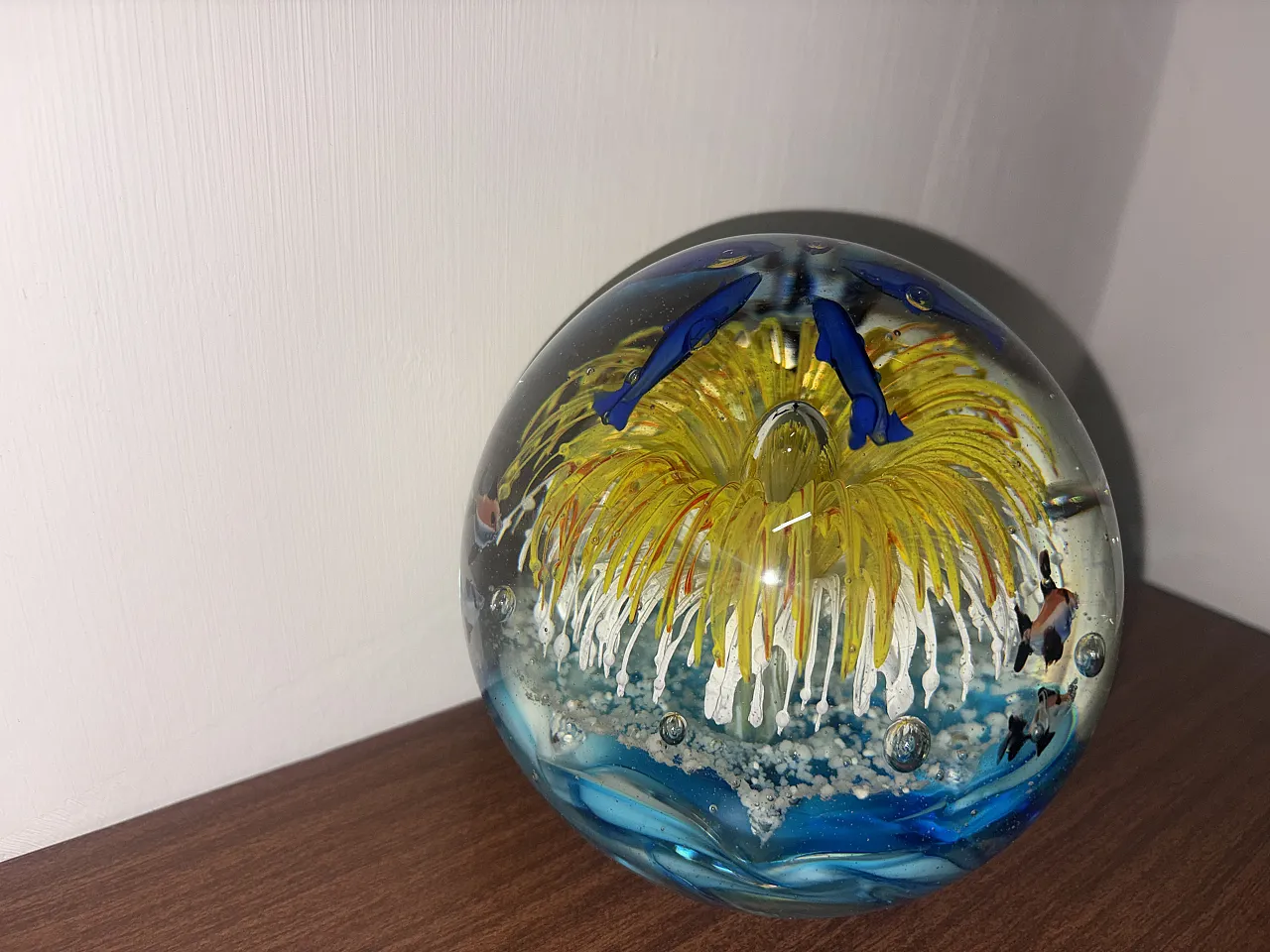 Fermacarte in vetro di Murano, metà '900 3
