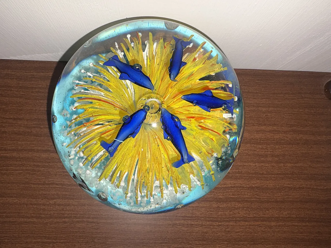 Fermacarte in vetro di Murano, metà '900 6