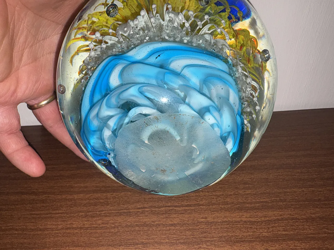 Fermacarte in vetro di Murano, metà '900 7