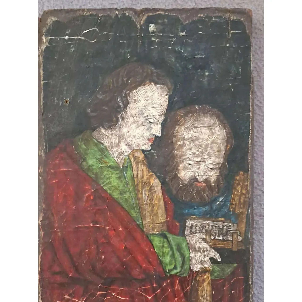 Veneto-Cretan Icon of Saint John the Evangelist, 15th Century 2