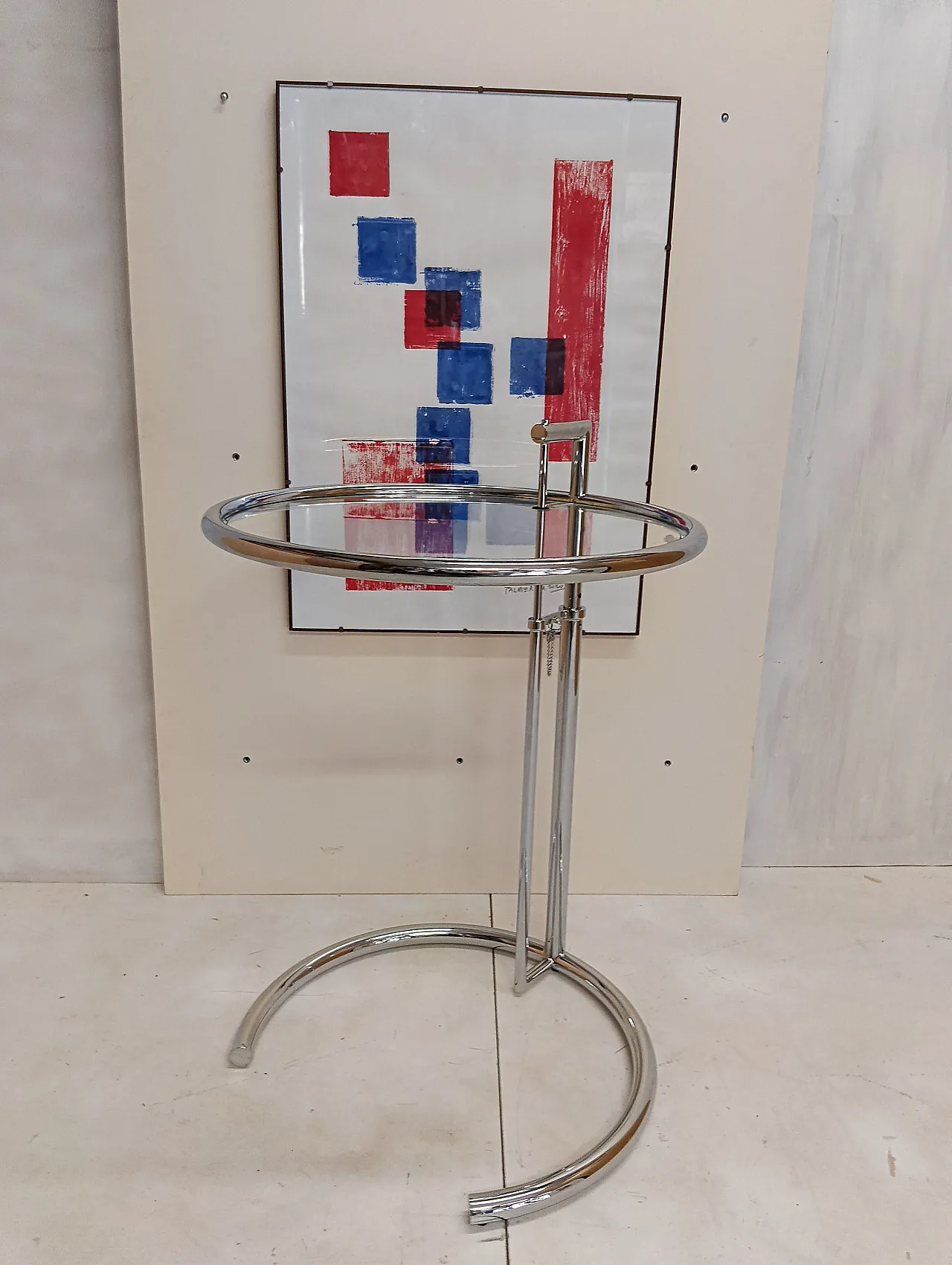 Coffee table 409 by Eileen Gray for Alivar, 2000s 1