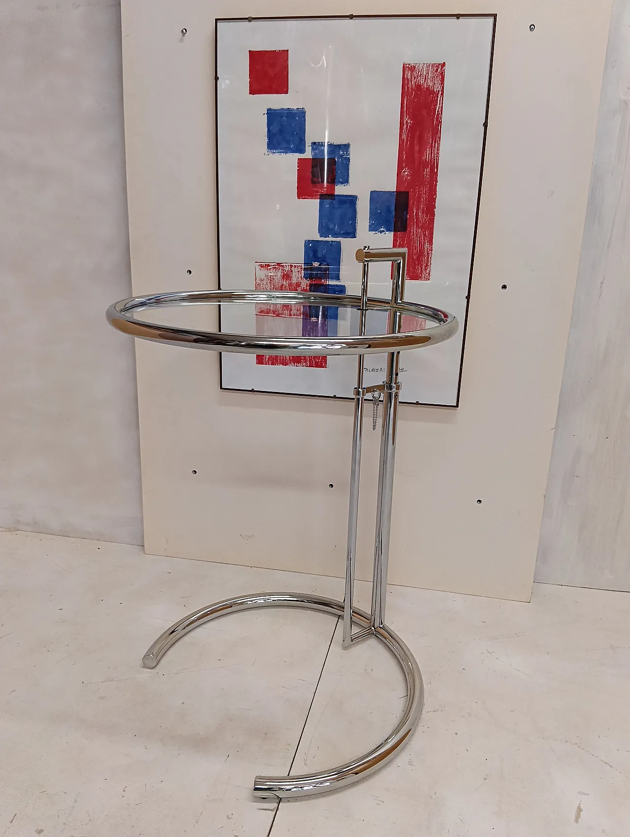 Coffee table 409 by Eileen Gray for Alivar, 2000s 2