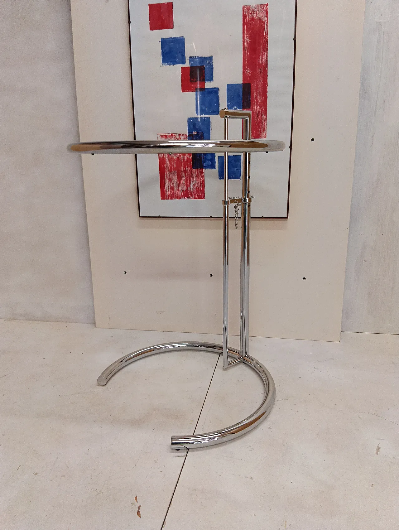 Coffee table 409 by Eileen Gray for Alivar, 2000s 3