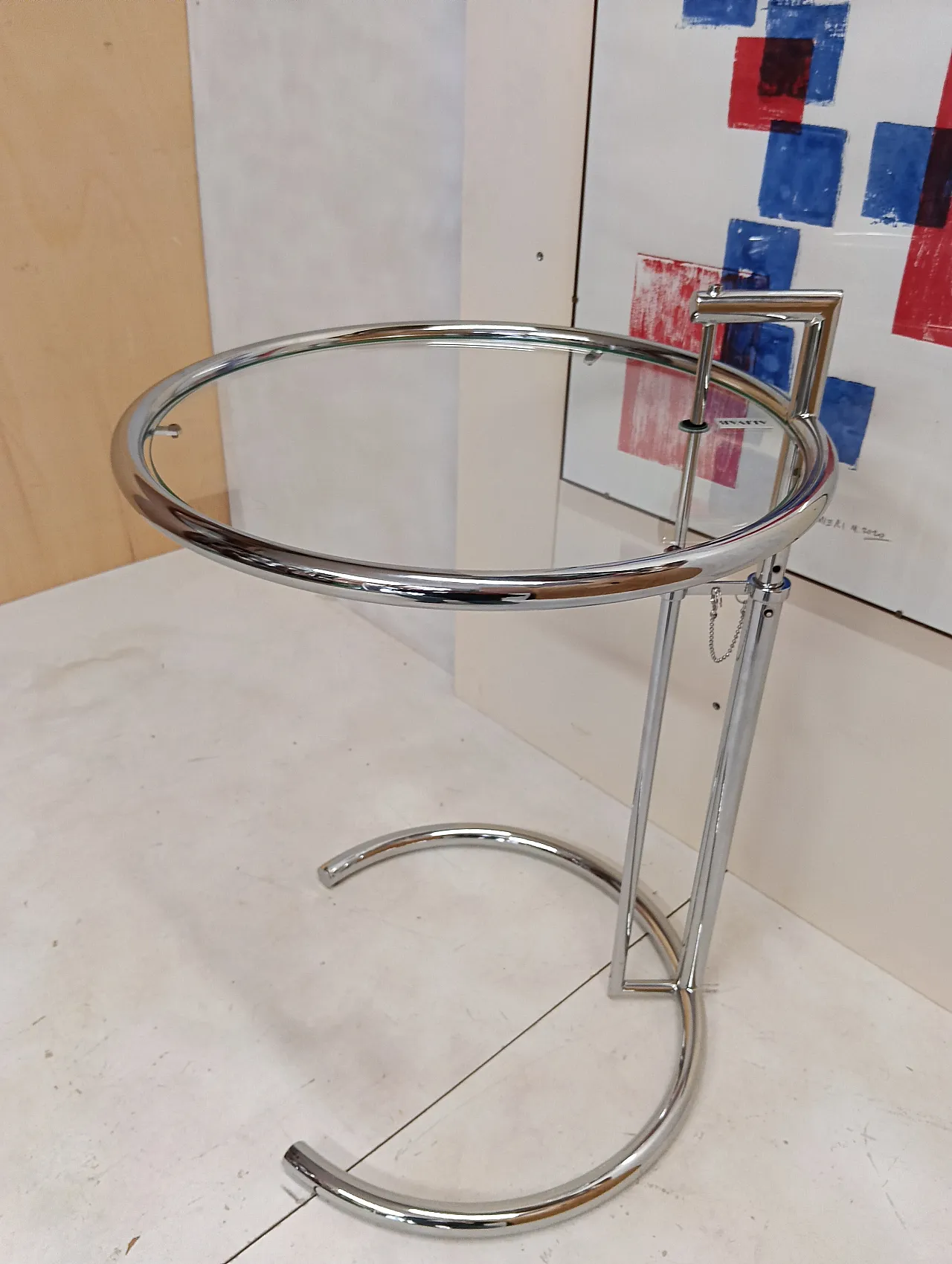 Coffee table 409 by Eileen Gray for Alivar, 2000s 16