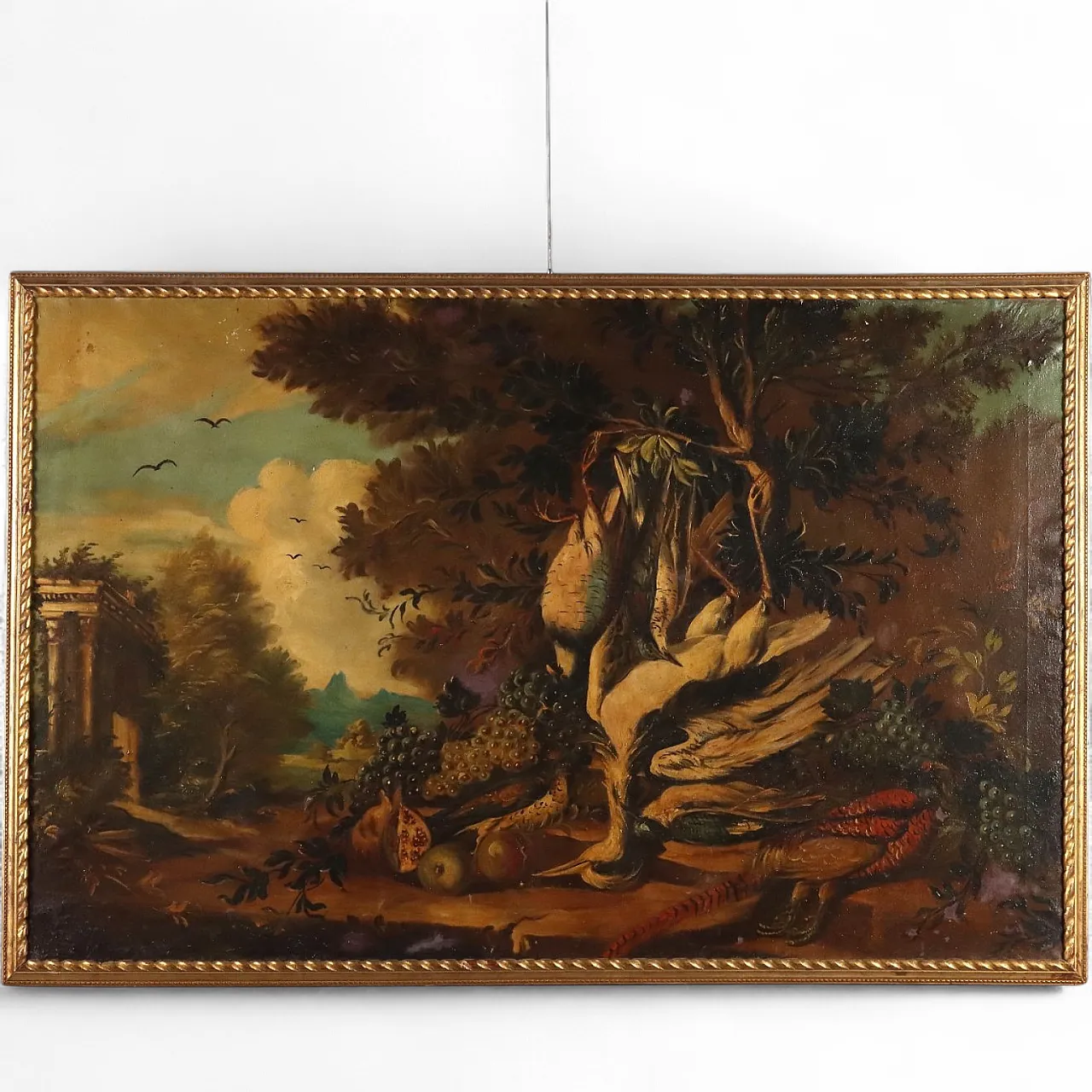 Composition with Game, oil on canvas, 18th century 11