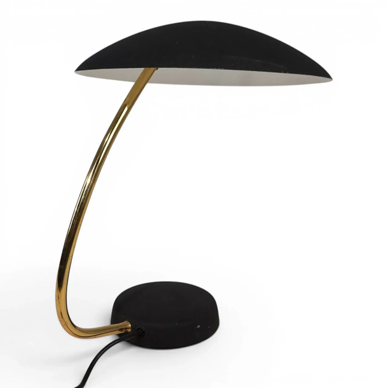 Cosack 7675 black table lamp by Karl-Heinz Kinsky, 1950s 2