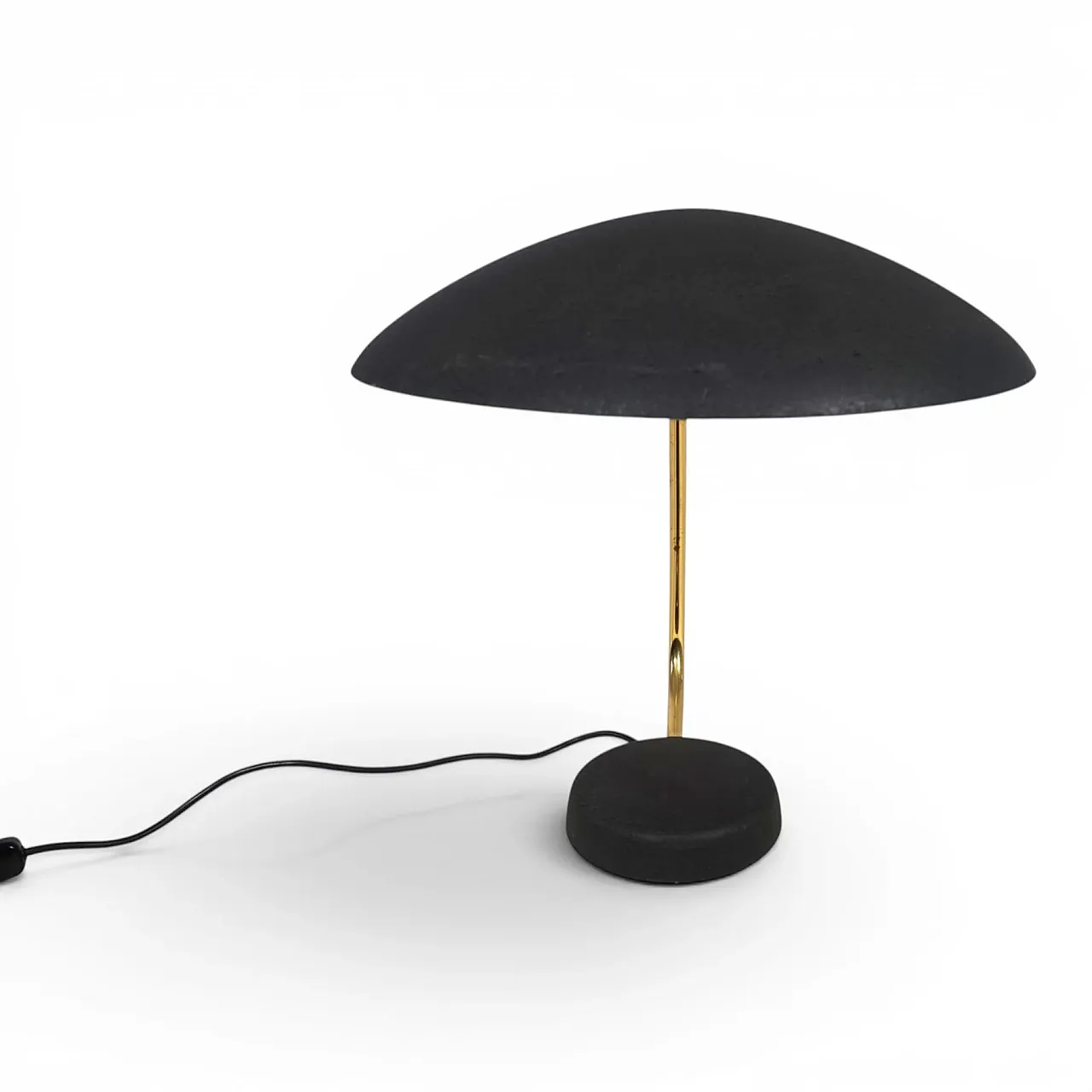 Cosack 7675 black table lamp by Karl-Heinz Kinsky, 1950s 6