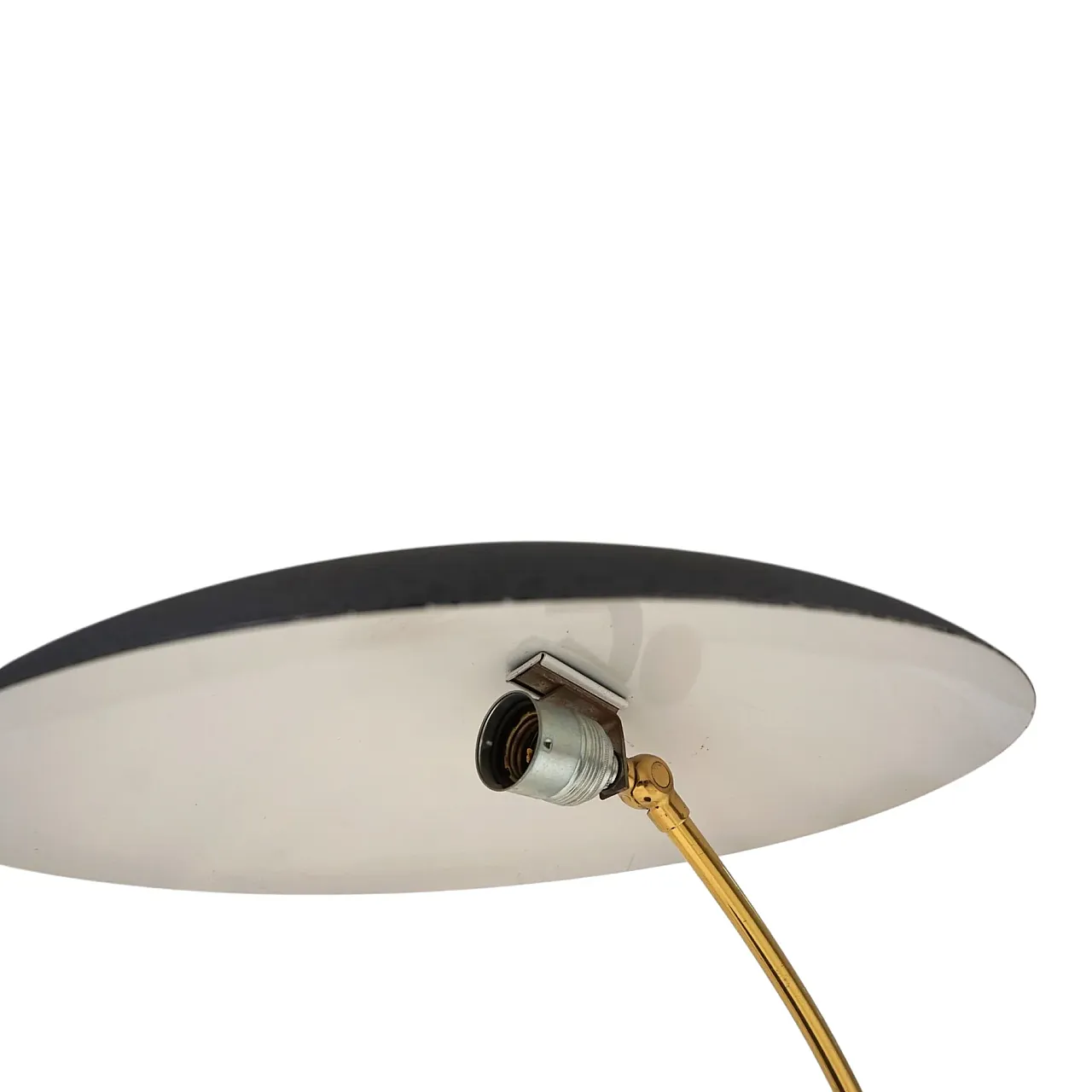 Cosack 7675 black table lamp by Karl-Heinz Kinsky, 1950s 7