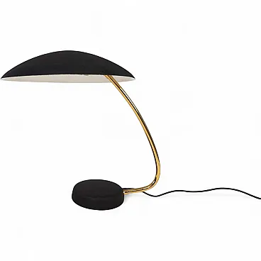 Cosack 7675 black table lamp by Karl-Heinz Kinsky, 1950s