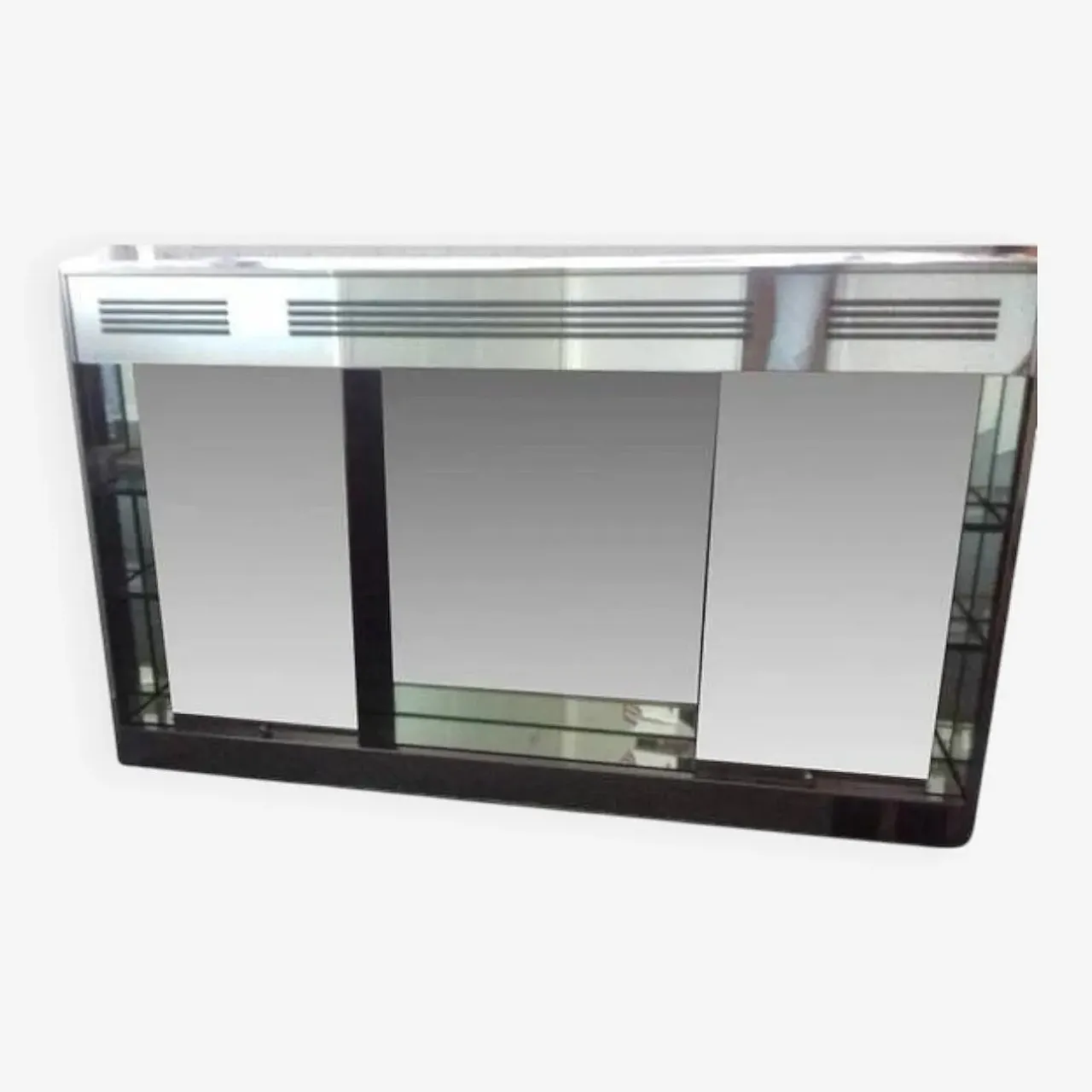 Mobiletto da bagno in vetro per Lupi Cristal Luxor, '900 1