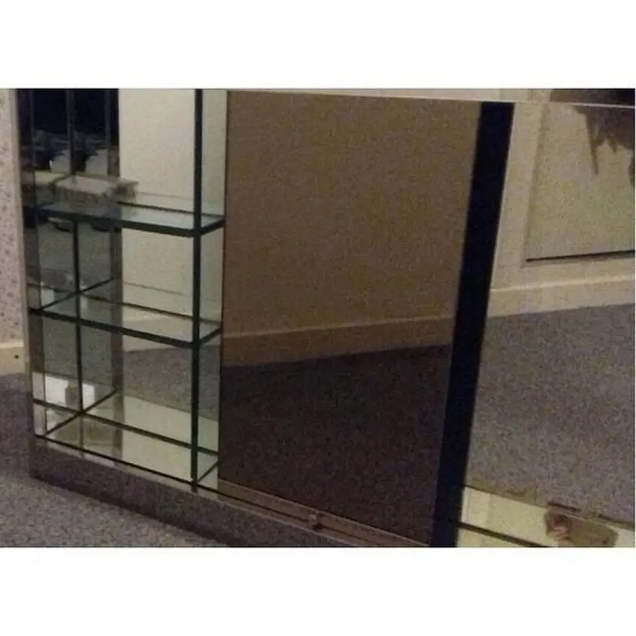 Mobiletto da bagno in vetro per Lupi Cristal Luxor, '900 2