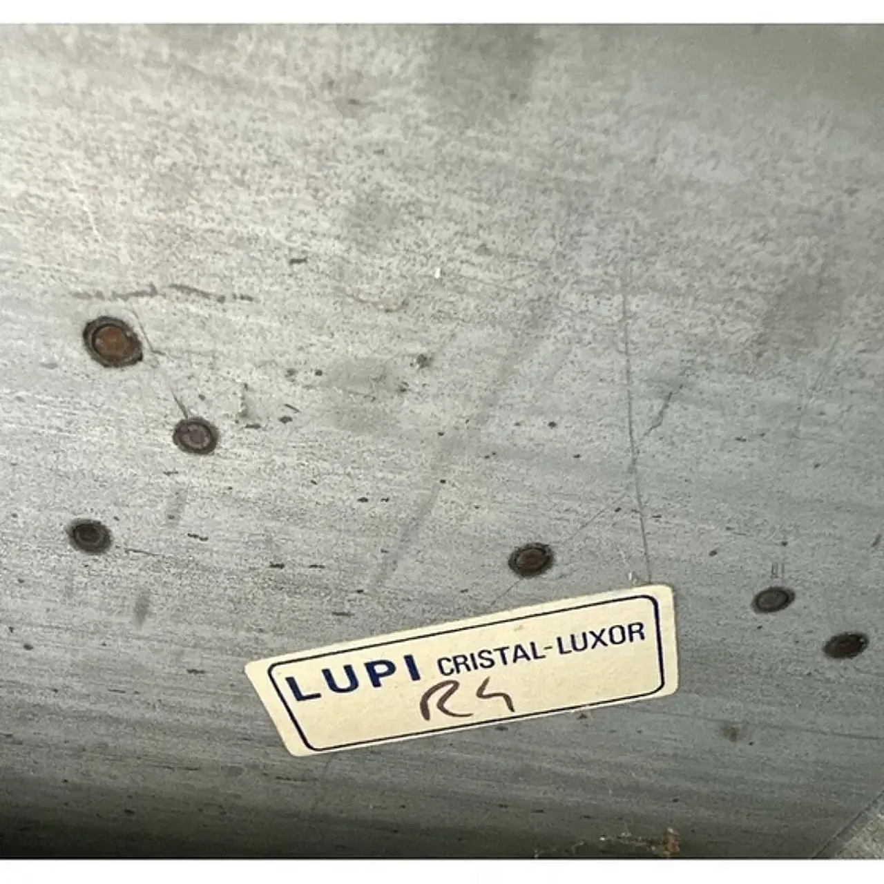 Mobiletto da bagno in vetro per Lupi Cristal Luxor, '900 5