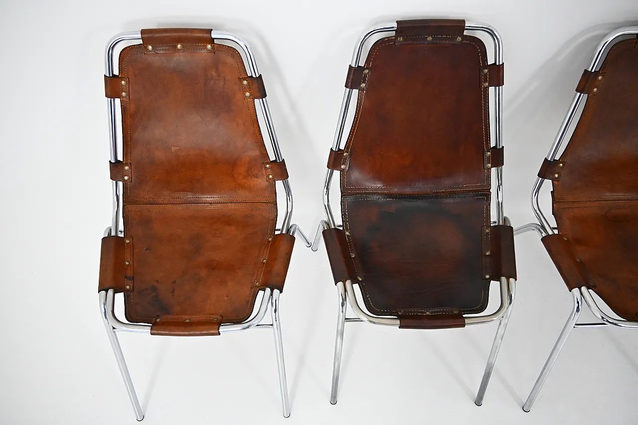 6 Les Arcs Chairs by Charlotte Perriand, 1960s 7