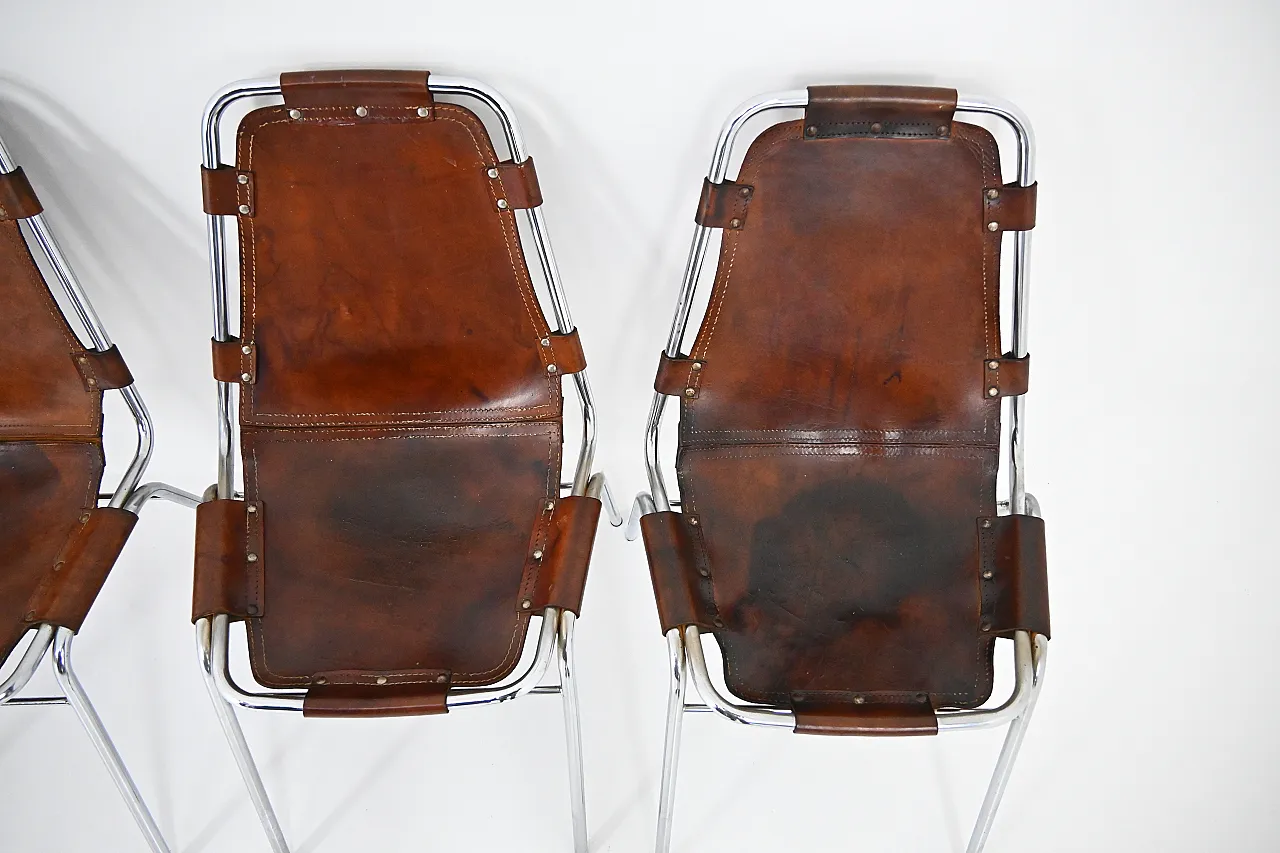 6 Les Arcs Chairs by Charlotte Perriand, 1960s 9