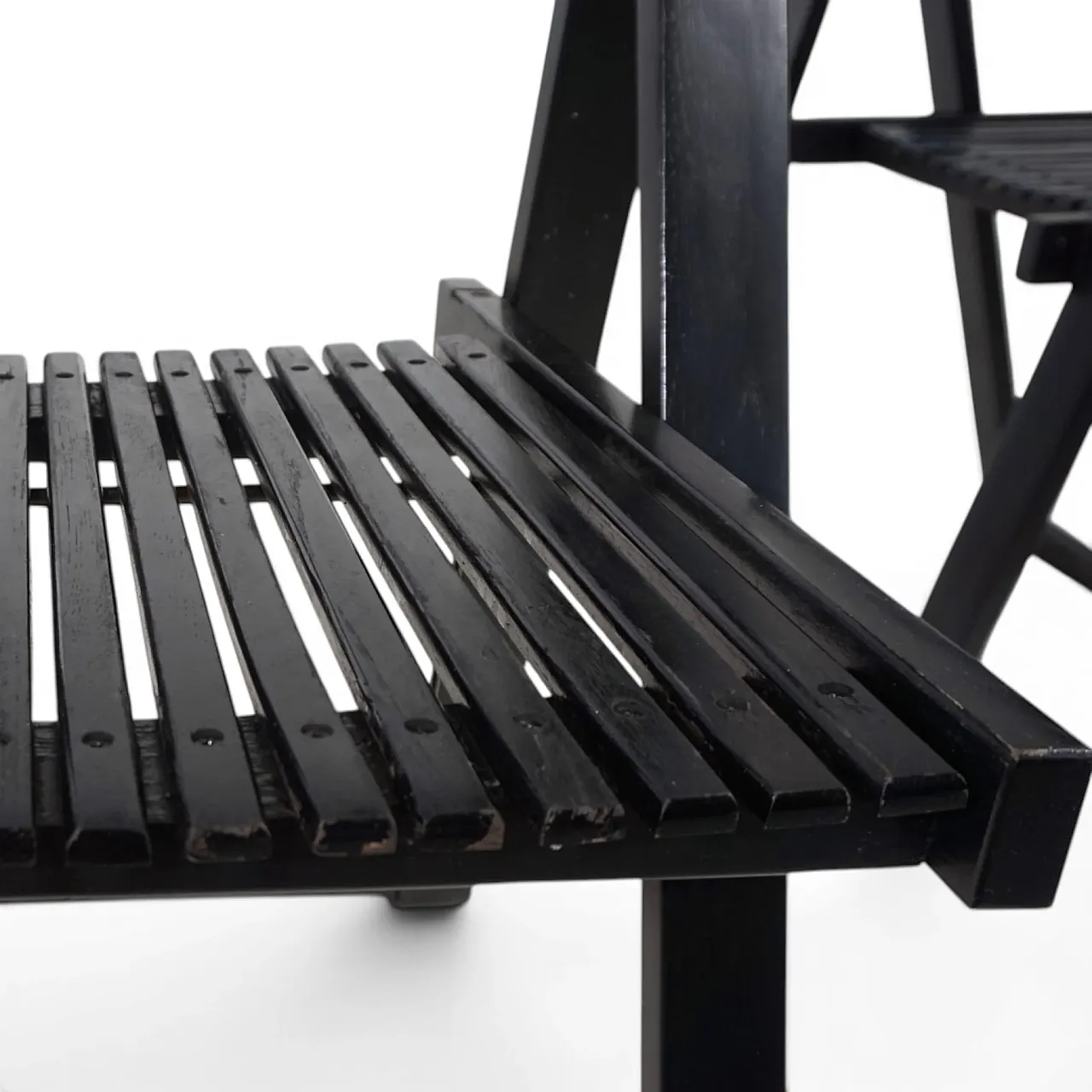 4 Aldo Jacobi Trieste folding chairs for Bazzani, 1960s 3