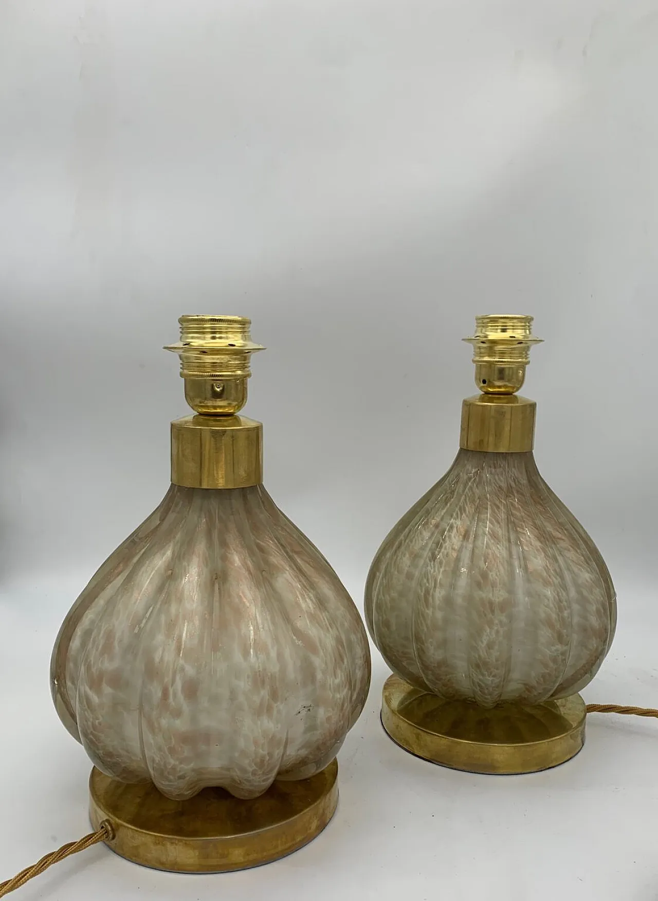 Coppia di lampade da comodino di Avem, anni '50 1