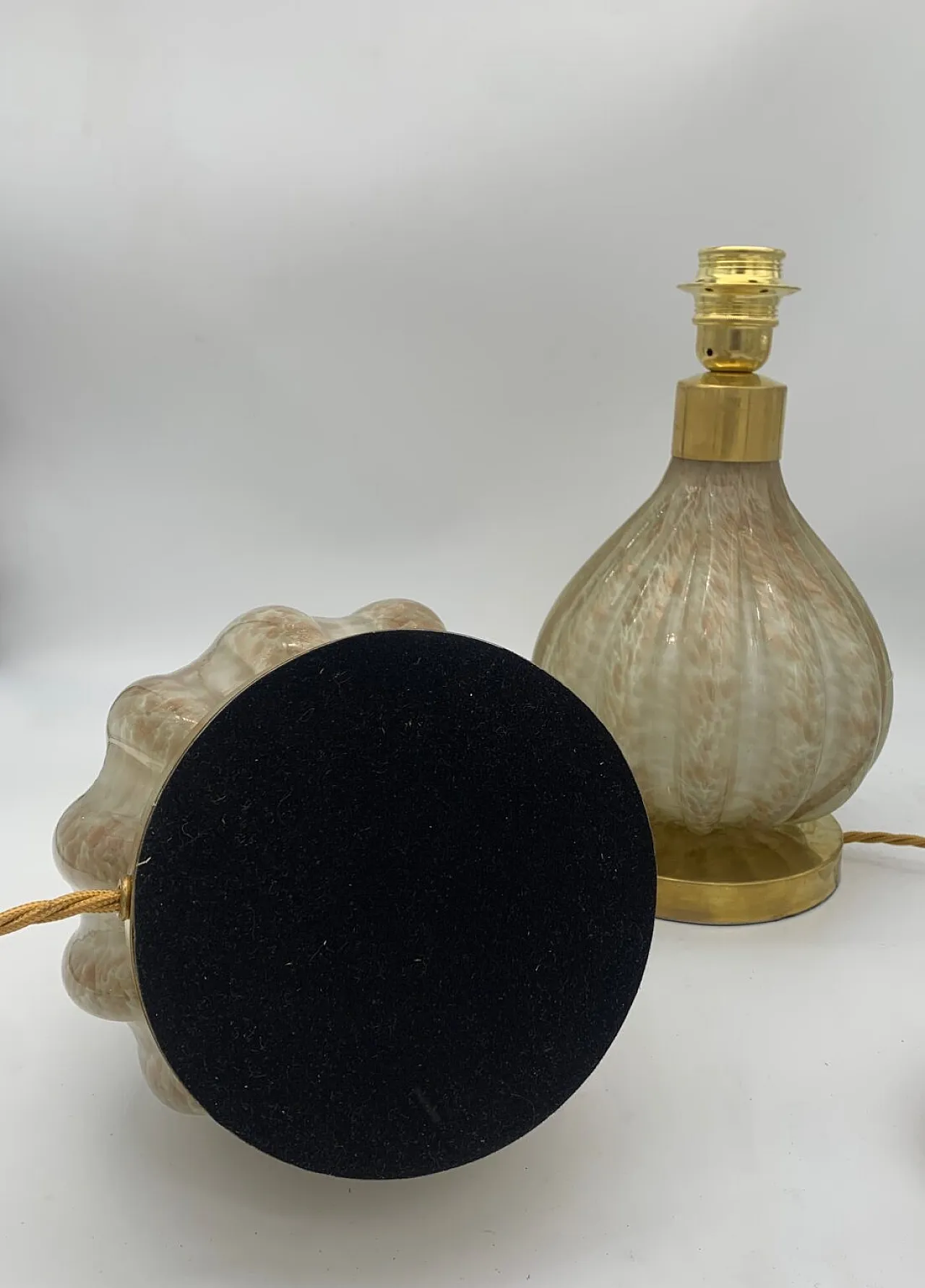 Coppia di lampade da comodino di Avem, anni '50 2