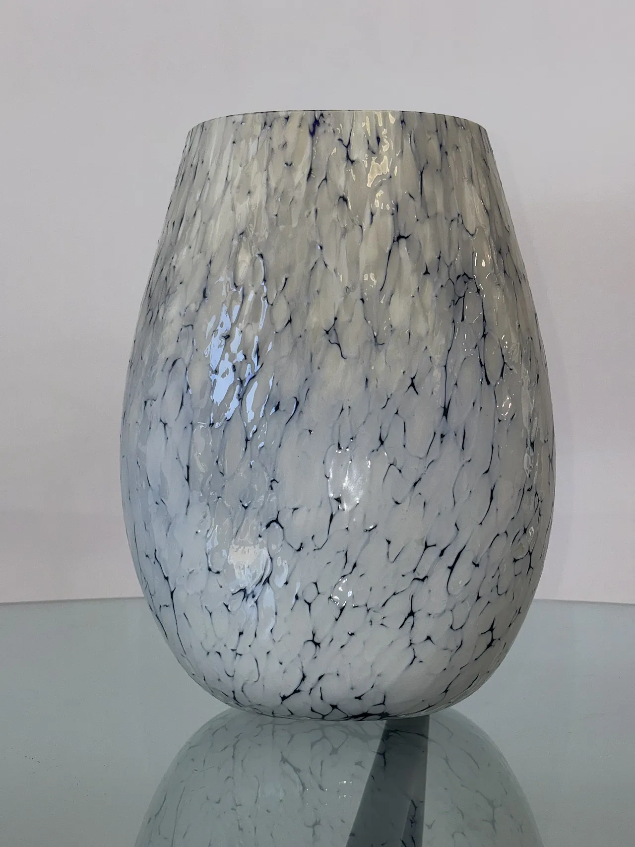 Vaso in vetro di Murano firmato Carlo Moretti, anni '90 7