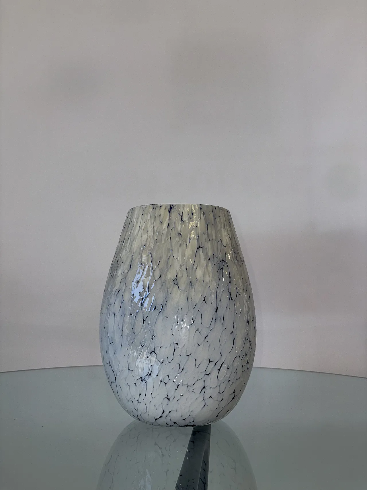 Vaso in vetro di Murano firmato Carlo Moretti, anni '90 8