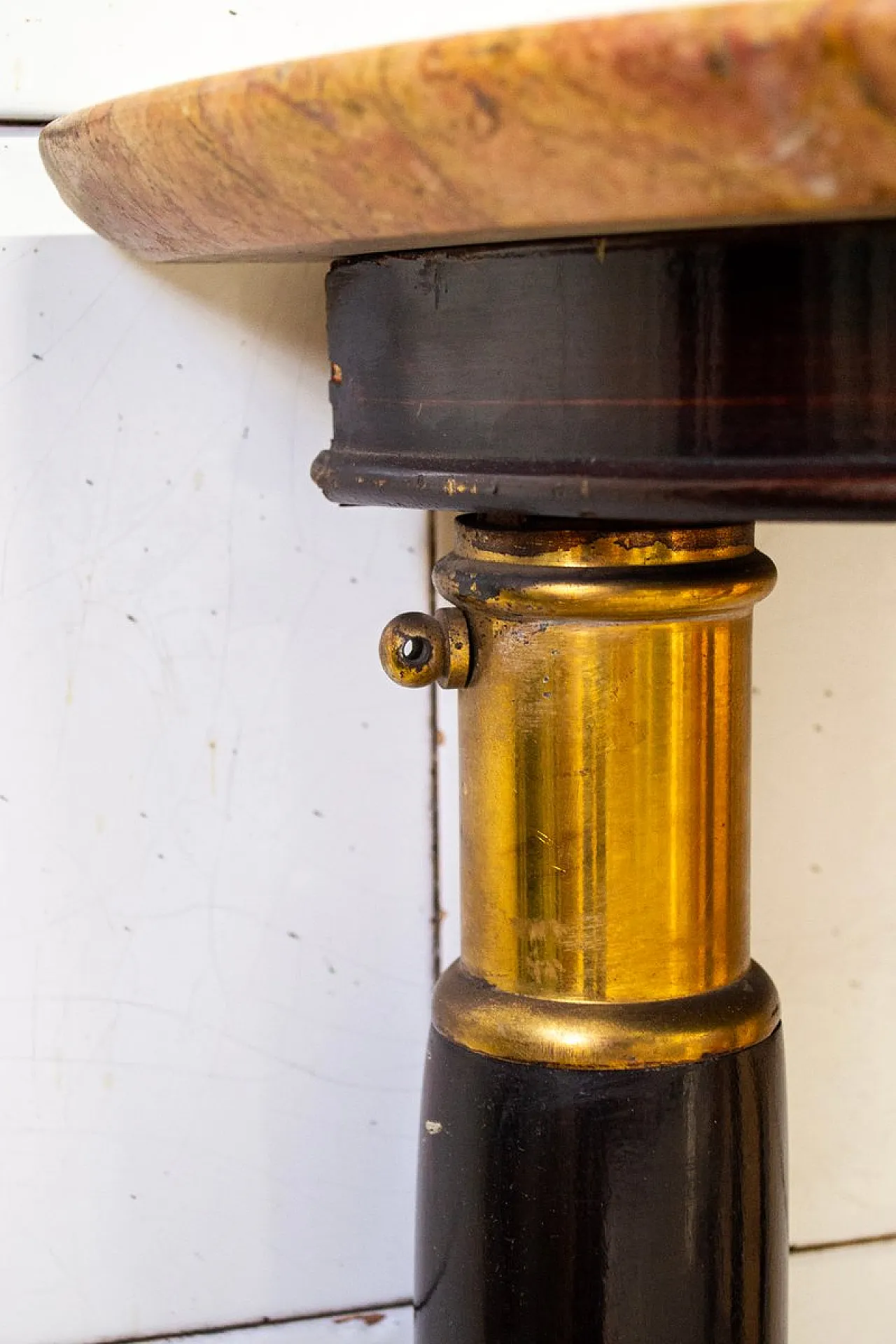 Teak console table attributed to Osvaldo Borsani, 1950s 5